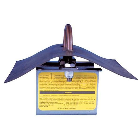 Roof Anchor,6-1/4 In. W,9-1/4 In. D