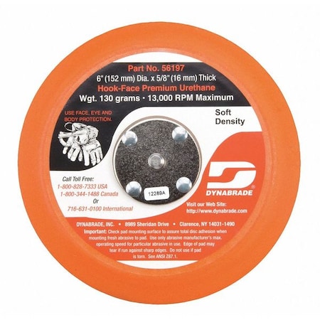 Non-Vacuum,Disc Pad,Vinyl Face,6