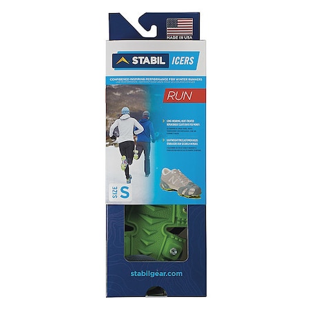 Stabilicers Run,Small,Gray/Green,PR