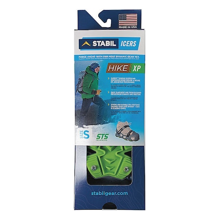 Stabilicers Hike XP,Medium,Gray/Green,PR