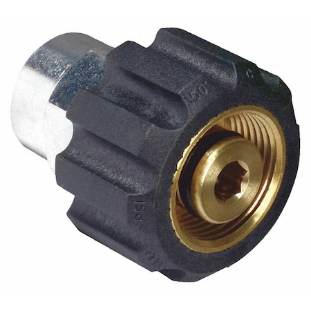 PW Adapter, 1/4 FPT, Female, Metric