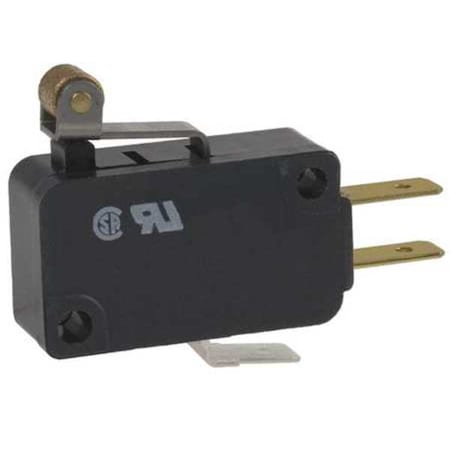 Miniature Snap Action Switch, Lever, Roller, Short Actuator, SPDT, 3A @ 240V AC Contact Rating