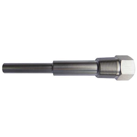 Bimetal Thermowell,316SS,1/2 NPSM