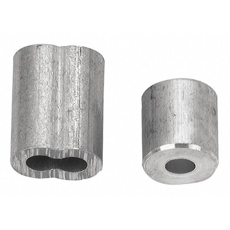 3/16 Cable Ferrule, Aluminum