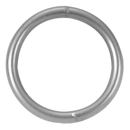 5/8 X 4 Welded Ring, Bright