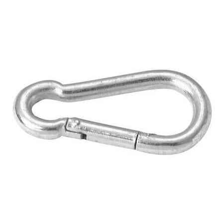 5/8 Spring Snap Link, Steel, Zinc Plated, #2450