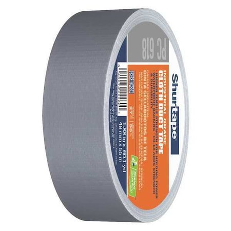Duct Tape,48mm X 55m,10 Mil,Silver