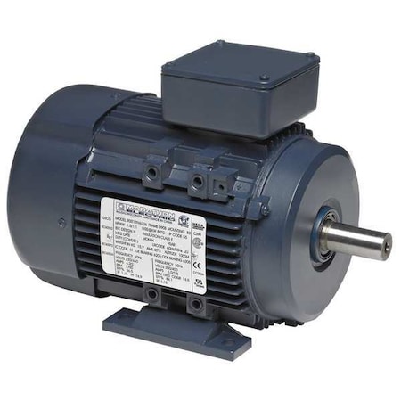 3-Phase General Purpose Motor, 3 HP, 90S Frame, 575V AC Voltage, 3,500 Nameplate RPM