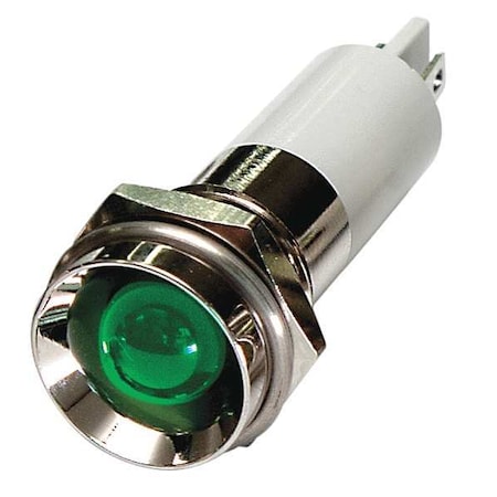 Protrude Indicator Light,Green,24VDC