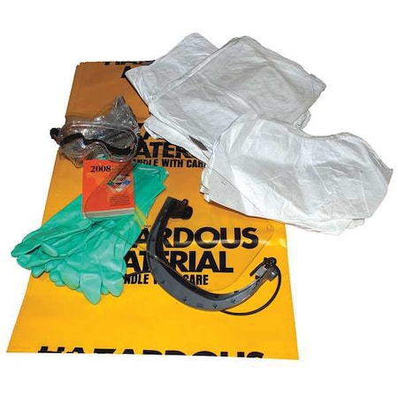 Biohazard Spill Kit, Clear