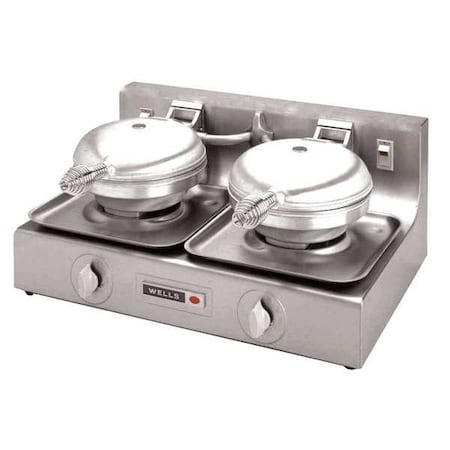 Stainless Steel 7 Dia. Waffle Maker