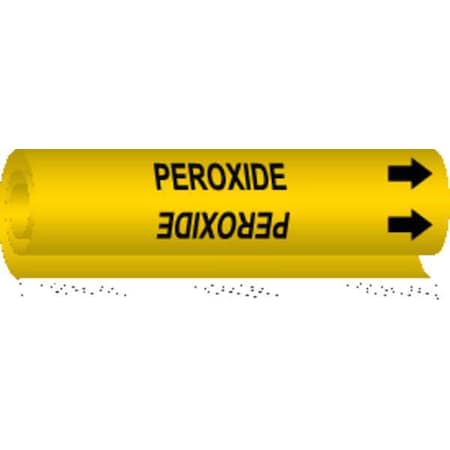 Pipe Marker,Peroxide, 5737-I