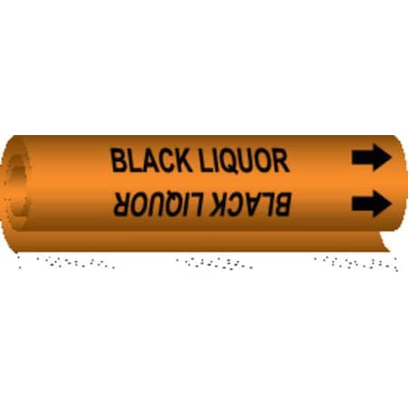 Pipe Marker,Black Liquor, 5798-O