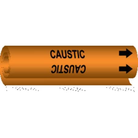 Pipe Marker,Caustic Soda, 5807-I