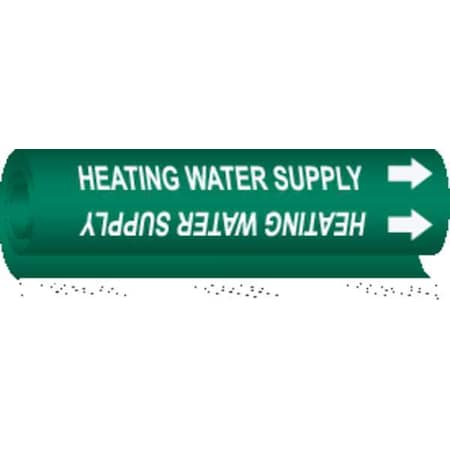 Pipe Marker,Heating Water Supply, 5826-II