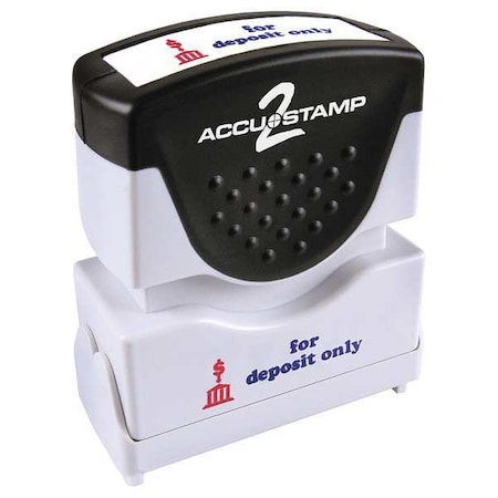 ACCU-STAMP 2 FOR DEPOSIT ONLY 2 Clr
