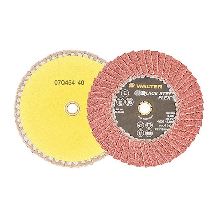 Flexible Finish Flap Disc,4.5 40g