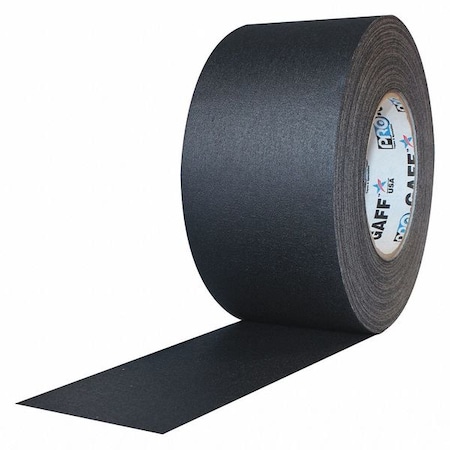 Matte Cloth Tape,3x55yd.,Black Cloth