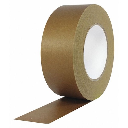 Kraft Paper Tape,3x55yd.,Drk. Brown