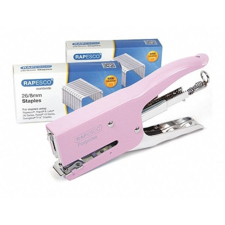 Stapling Plier Set,Porpoise,Candy Pink