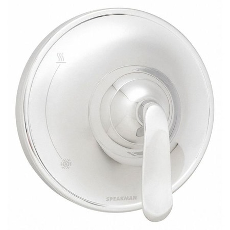 Shower Valve Trim Lever,Polished Chrome