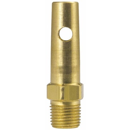 Wing Nut Series Dust Plug,Brass,1-1/4