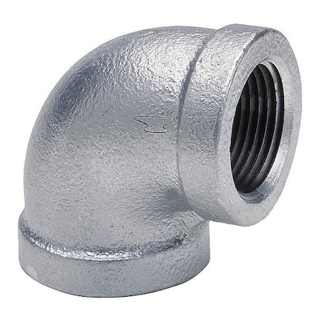 1/8 FNPT Galvanized 90 Degree Elbow