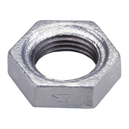 1-1/2 FNPT Galvanized Hex Locknut