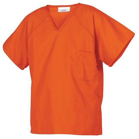 Inmate Shrt,Orange,65 Per PET/35 Ctn,2XL