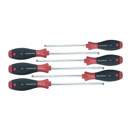 6 Piece Metric Long Handle Hex Key Set, 36792