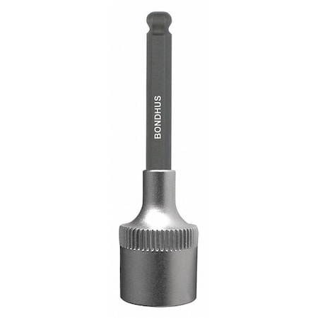 19mm ProHold Ball Bit, 2 Length - With 1/2 Dr Socket