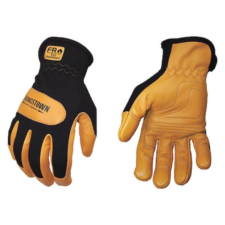 Mechanics Gloves, S, Black/Tan, Nomex(R)