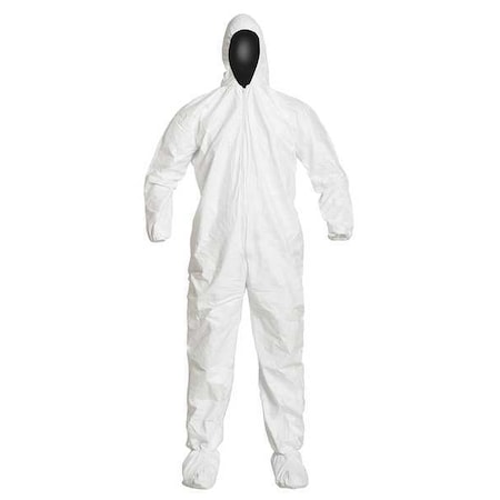 Hooded Disposable Coveralls,M,PK25