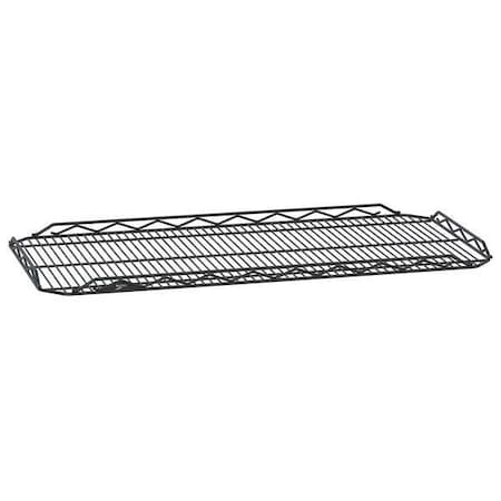 Wire Shelf,Drop Mat,24x48,Black,Epoxy