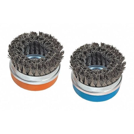 Double-row Cup Brush Knot 5 X 5/8-11