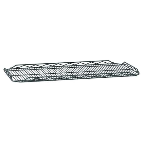 Wire Shelf,18x48 In.,Smoke,Epoxy,PK4