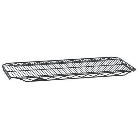 Wire Shelf,24x36 In.,Black,Epoxy,PK4