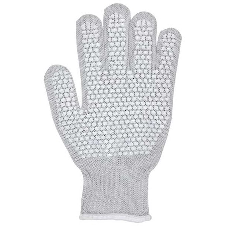 Cut Resistant Coated Gloves, A9 Cut Level, PVC, XS, 1 PR