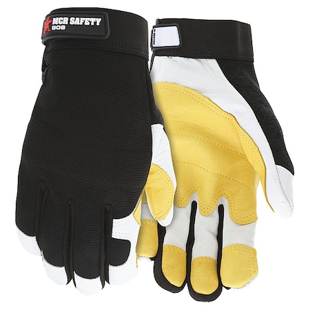 Fasguard White Grain Goatskin Yellow P,S