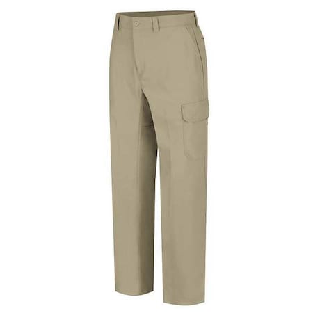 Work Pants,Khaki,Cotton/Polyester