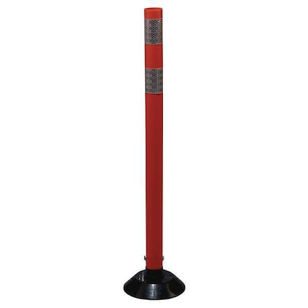 Delineator Post,Orange,HDPE,36 In