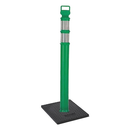 Delineator Post,Green,HDPE,45 In