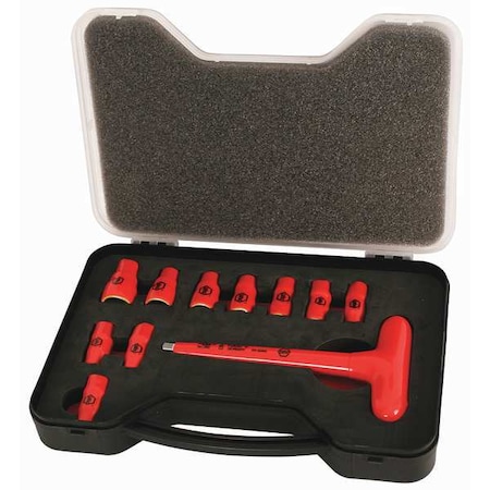 Insulated Socket Set,11 Pc.