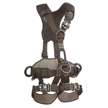 Rescue Full Body Harness, Crossover Style, M, Repel(TM) Polyester