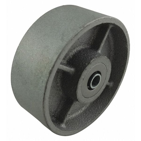 Caster Wheel,Cast Iron,4 In.,650 Lb.