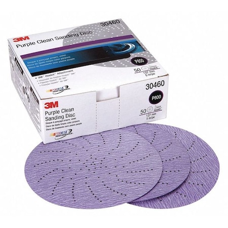 Prpl Clean Sand Hookit Disc,30460,PK200