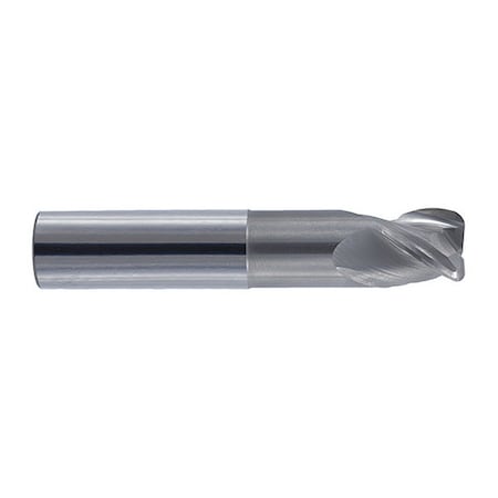 Carbide HP End Mill, .090 Rad, 3/4 X 1, Number Of Flutes: 3