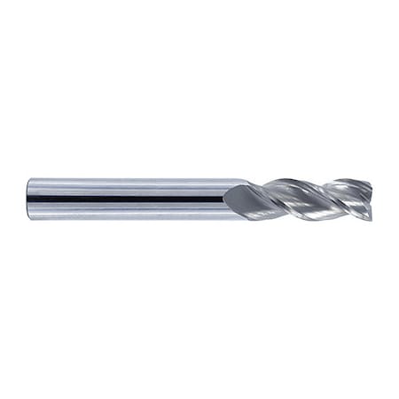 End Mill, HP, Carbide, R.060, 1 X 3-1/4, Number Of Flutes: 3