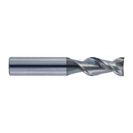 End Mill, HP, Carbide, R.007, 7/16 X 1, Number Of Flutes: 2