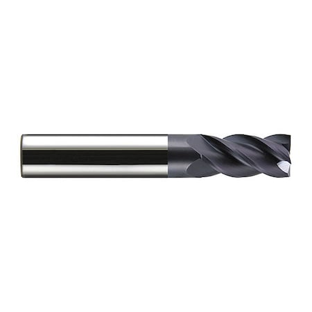 End Mill, HP, Carbide, Square, 9/16 X 1-1/4, Number Of Flutes: 4